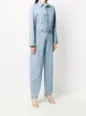 Nanushka denim boilersuit