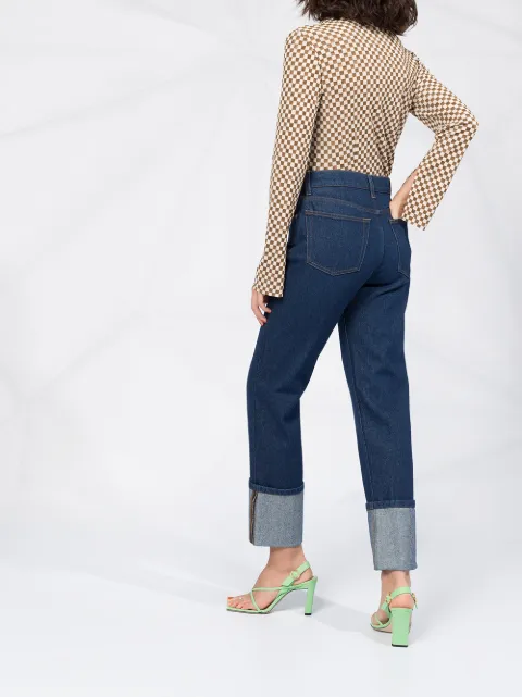 Shop Nanushka Cho straight-leg jeans 