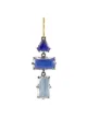 Image 2 of Larkspur & Hawk 14kt gold Caterina baguette 3-drop earrings
