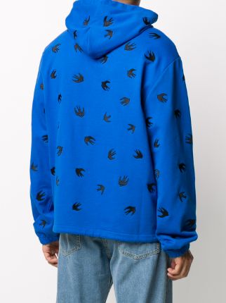 bird embroidered hoodie展示图