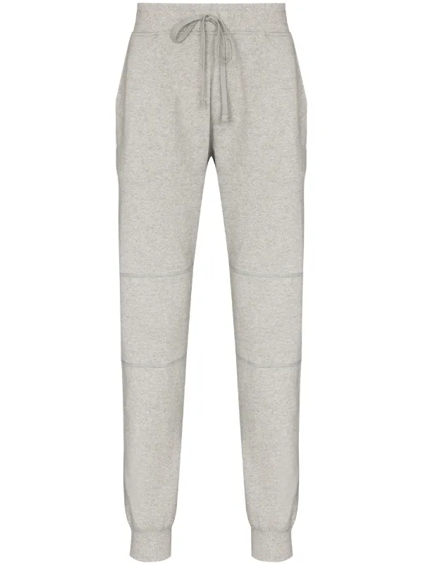 grey fleece track pants