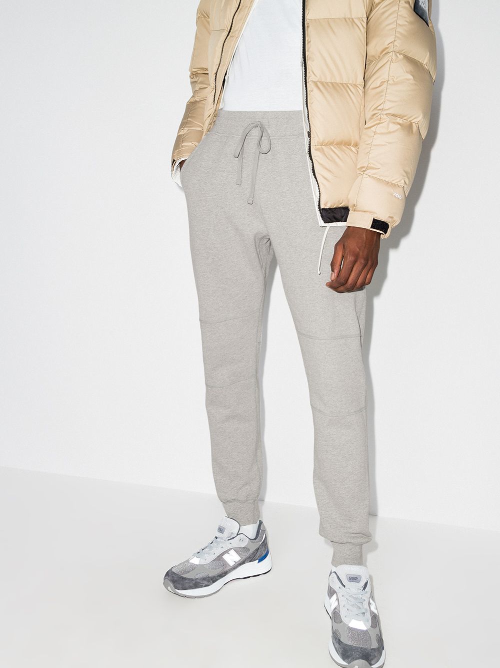 фото Reigning champ tapered-design fleece track pants