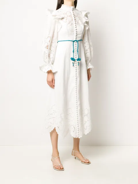 Zimmermann Carnaby Scallop midi dress 