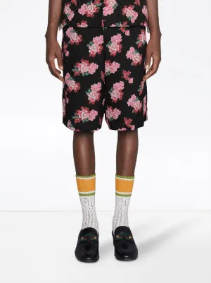 gucci fleece shorts
