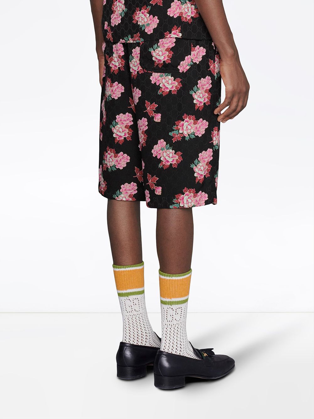 Gucci Peony Print Shorts - Farfetch