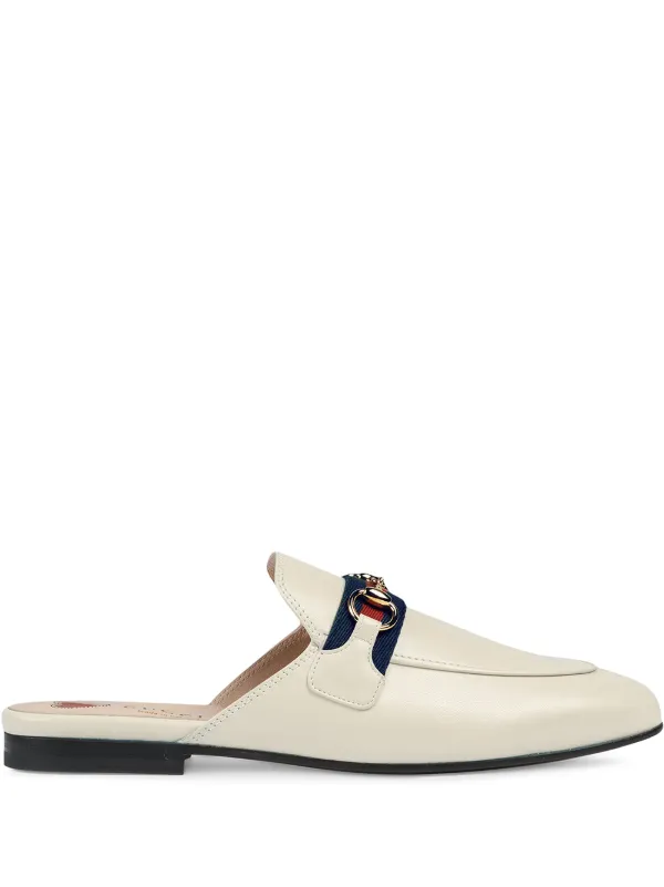 gucci princetown slipper white