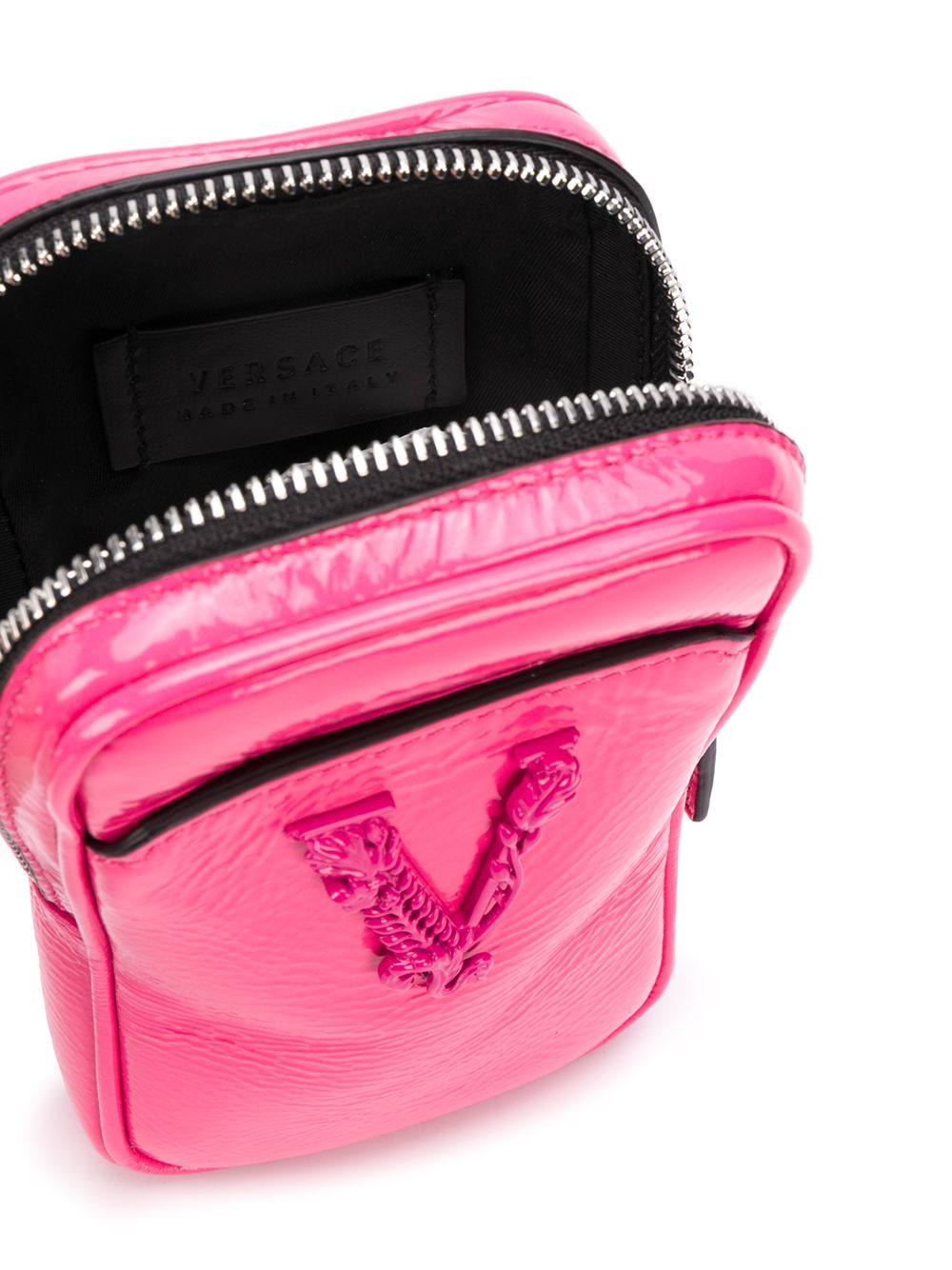 фото Versace сумка virtus с ремешком на шею