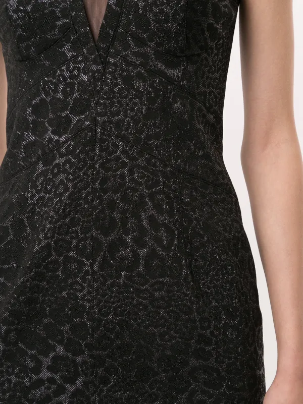 manning cartell leopard dress