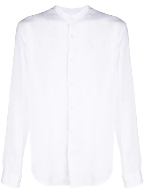 Costumein collarless shirt