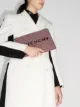 Image 2 of Givenchy signature-print houndstooth clutch