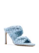 Image 2 of Bottega Veneta BV Curve 100mm leather sandals