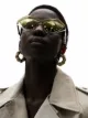 Image 2 of Bottega Veneta Eyewear angular cat-eye frame sunglasses