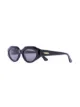 Bottega Veneta Eyewear oval sunglasses