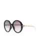 Gucci Eyewear oversized-frame gradient-lenses sunglasses