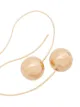 Kenneth Jay Lane bar drop wire earrings