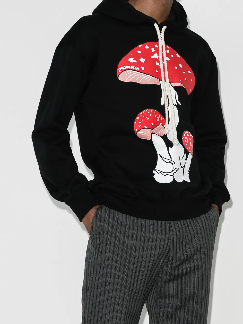 Jw anderson mushroom hoodie new arrivals