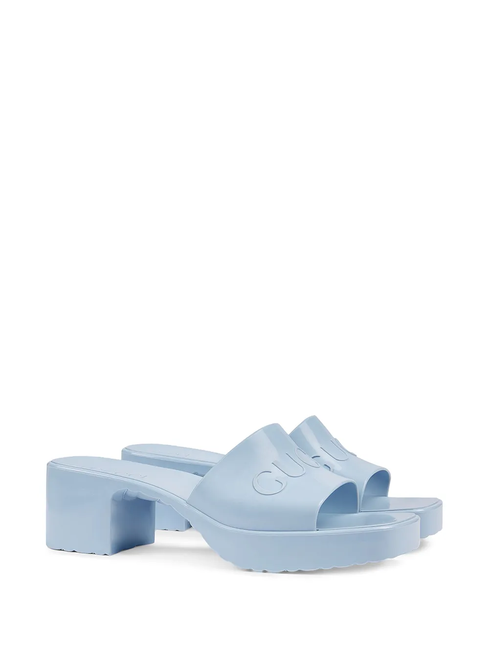 Gucci slides outlet navy blue