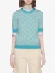 Gucci piquet knitted jumper