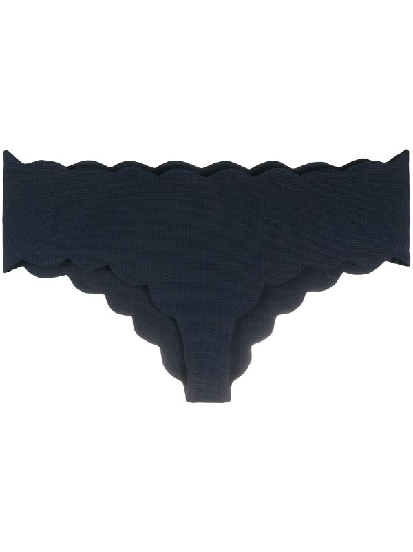 scalloped swimsuit bottoms