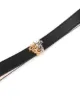 Versace two-tone Medusa buckled belt