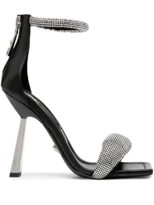 versace signature ankle strap sandals