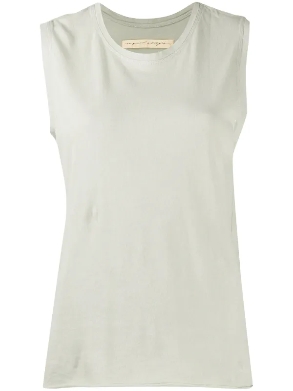 Raquel Allegra Cap Sleeve Tank Top Farfetch