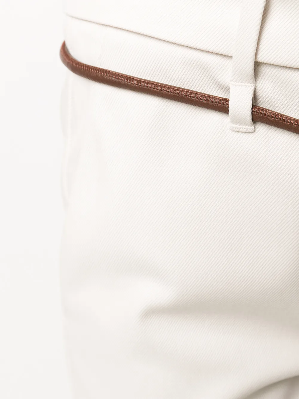 фото Brunello cucinelli зауженные брюки с кулиской