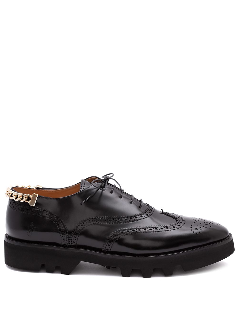 JW Anderson Chain Detailed Derby Shoes - Farfetch