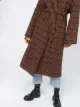 Nanushka Alamo plaid print coat