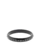 Image 1 of Mark Davis black bakelite, 18kt yellow gold and gemstone bangle