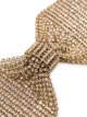 Rosantica crystal-embellished bow belt
