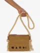 Marni logo-embroidered shoulder bag