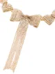 Rosantica crystal bow choker necklace