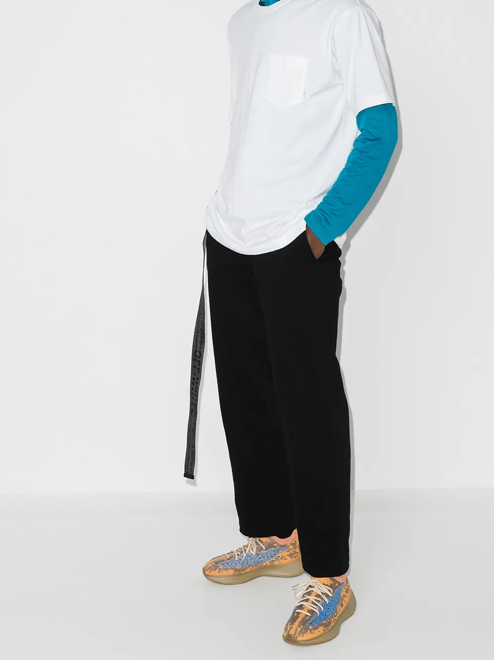 yeezy 380 blue oat outfit