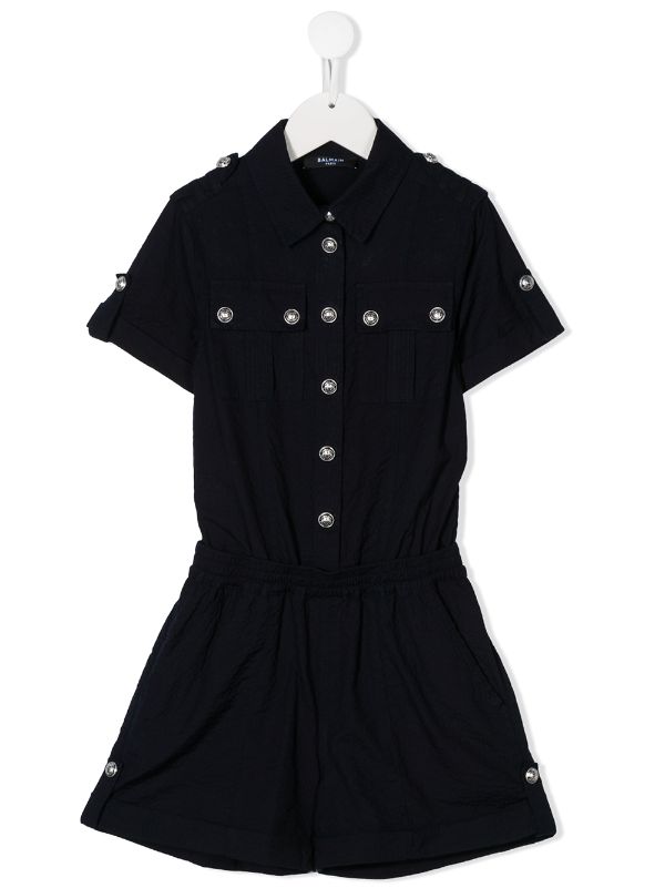 buttoned playsuit