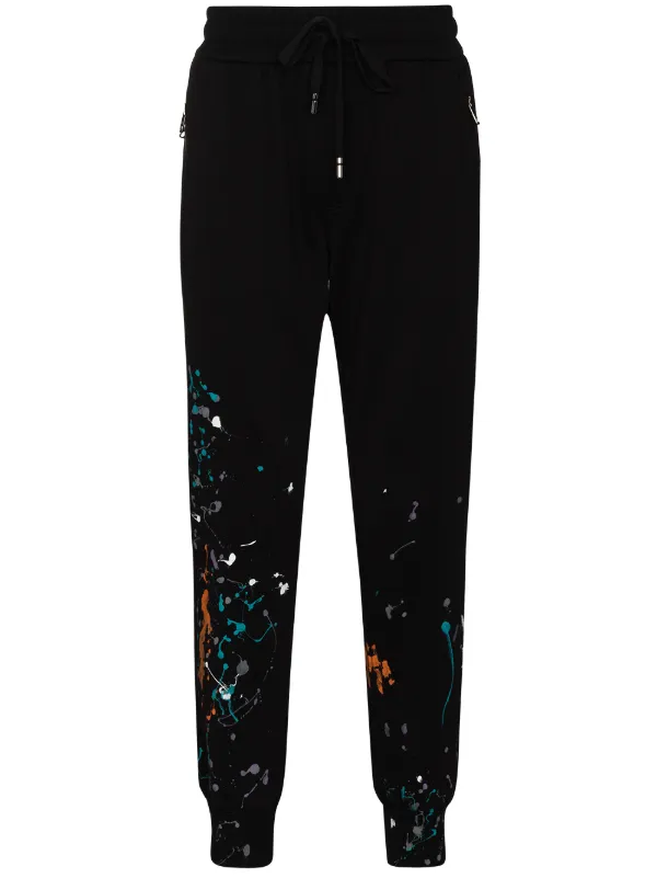 dolce and gabbana black pants