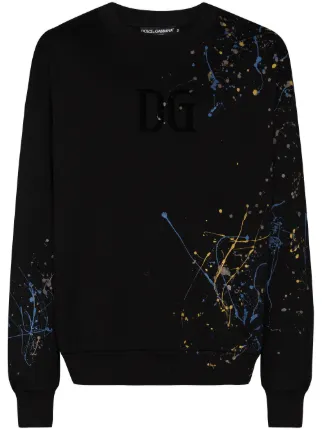 splatter paint jumper