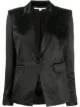 Image 1 of Veronica Beard Athens satin single-breasted blazer