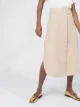 Lee Mathews A-line midi skirt