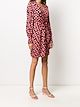Rebecca Vallance hotel heart print mini dress