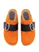 JW Anderson felt loafer mules