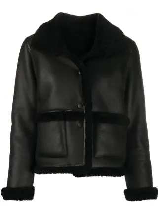 tory burch shearling jacket