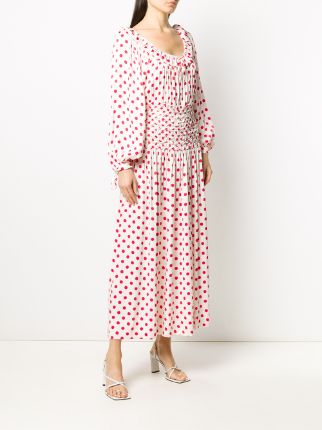 polka-dot print dress展示图