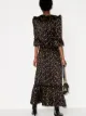 The Vampire's Wife floral print silk midi dress