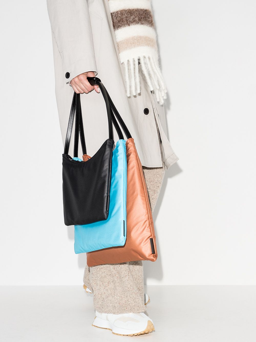 STAUD x New Balance triple tote bag 