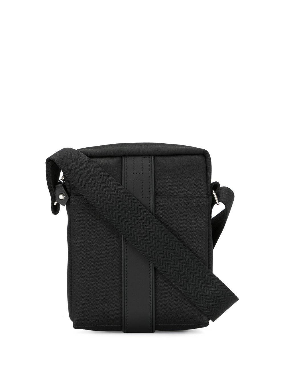 Hermes Black Canvas and Leather Acapulco Messenger Bag Hermes