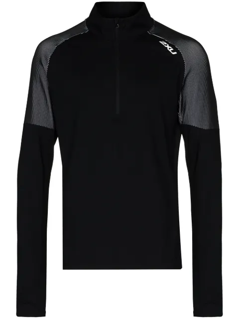 2XU Ghost half-zip performance top
