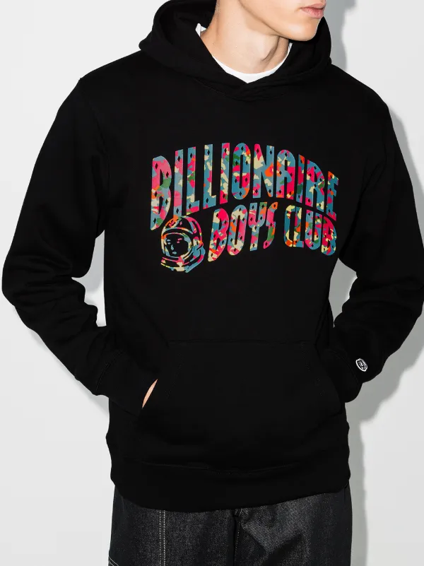 Billionaire Boys Club Confetti Logo Print Hoodie Farfetch