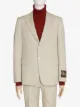 Gucci label-embellished single-breasted blazer