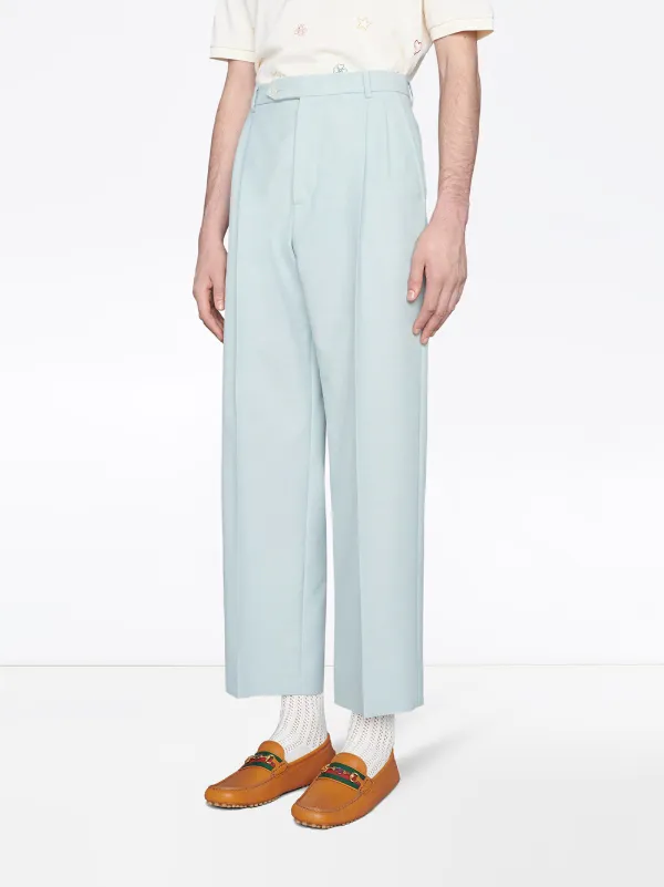 loafer with web and interlocking g